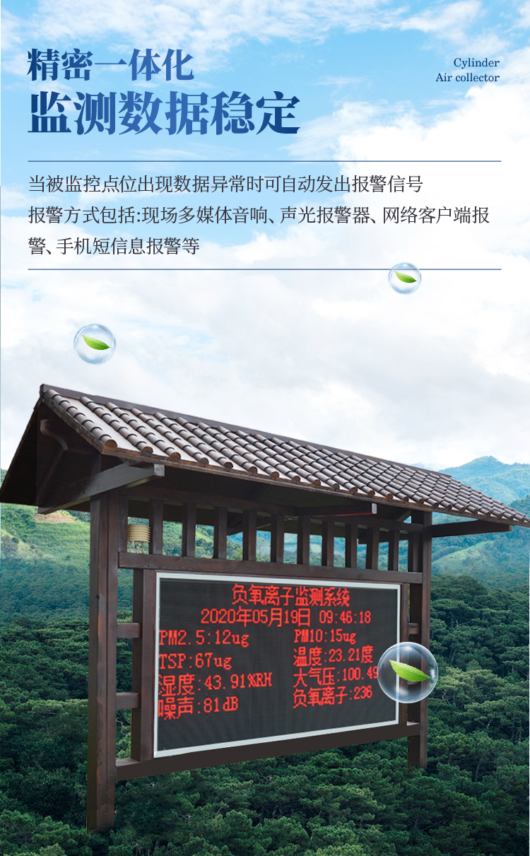 负氧离子监测站