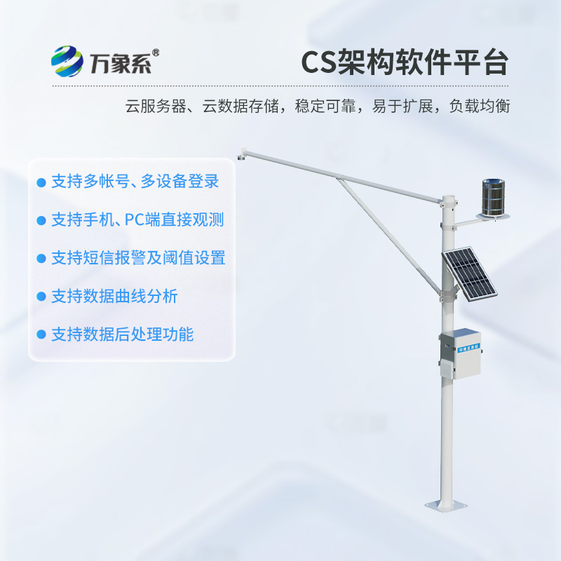 自动雷达水位雨量监测系统，非接触，精准测量