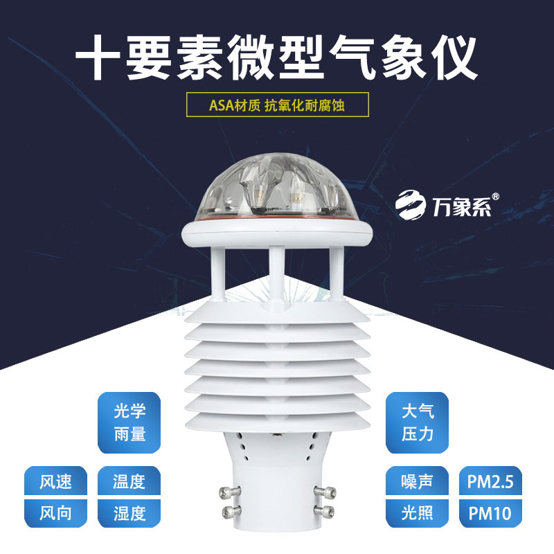 十要素微气象仪,微缩天地,气象万千