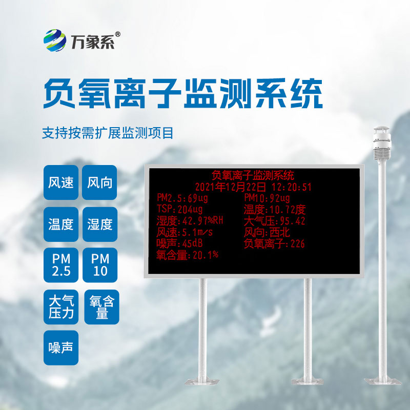 景区负氧离子监测仪