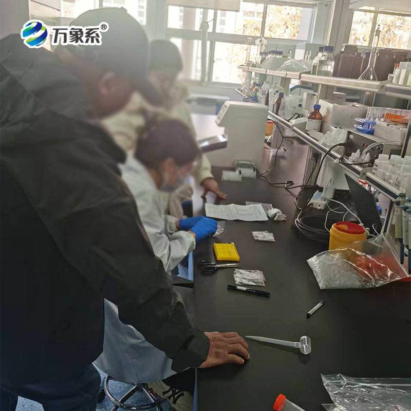 鸽子检测仪客户到厂实验室学习实验步骤